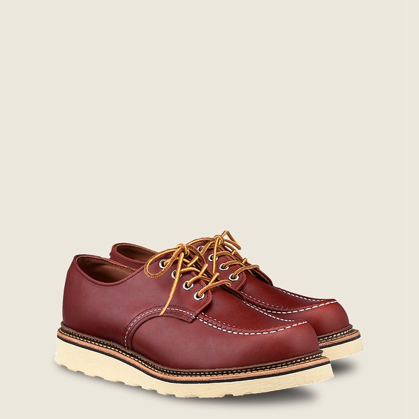 Oxford Herre - Red Wing Classic - Russet Portage Læder - Bordeaux - MQYLFI-689